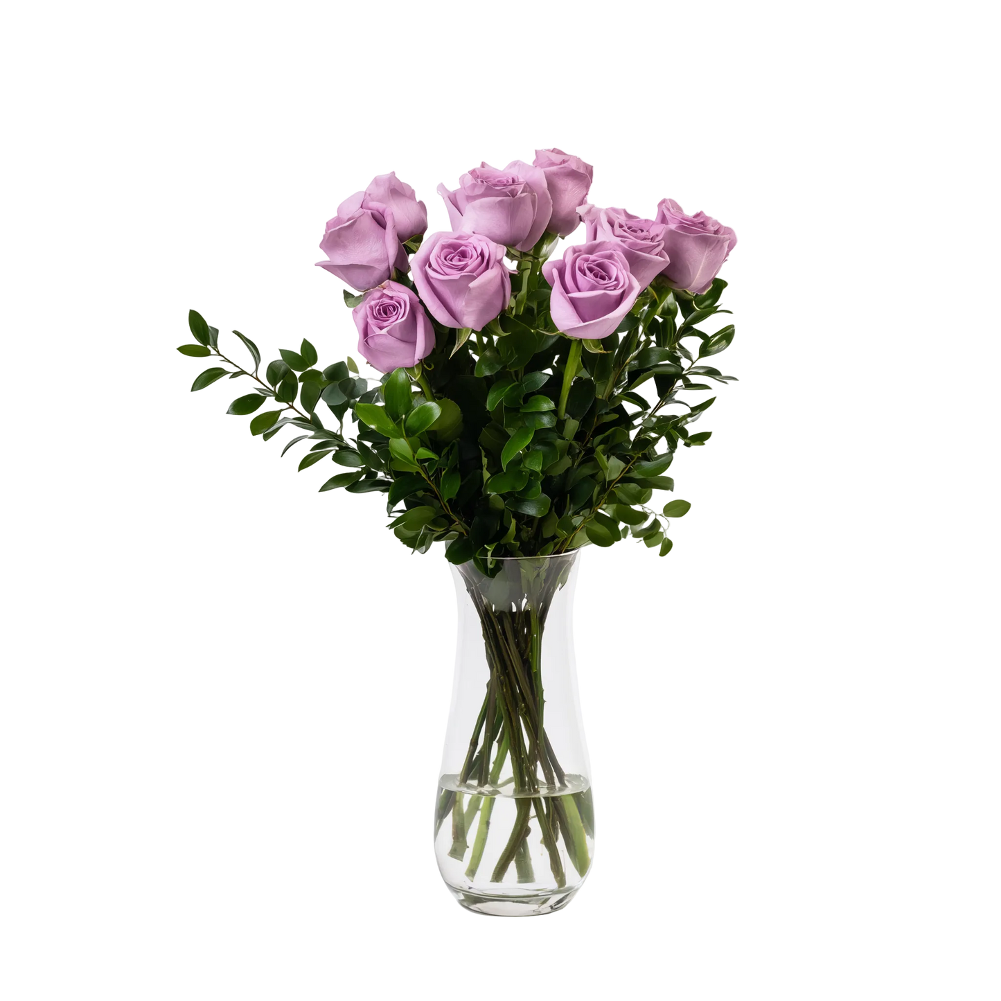 Half Dozen Lavender Roses