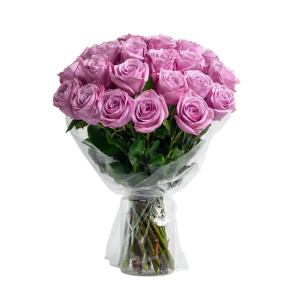 Two Dozen Long Stem Lavender Roses