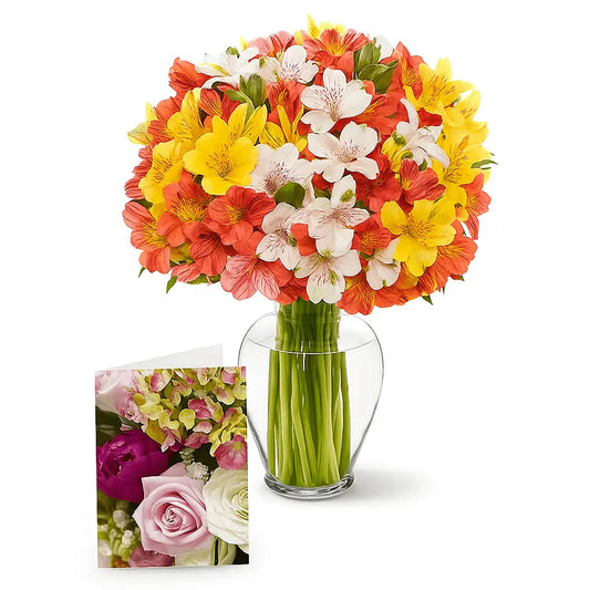 100 Blooms of Alstroemeria I