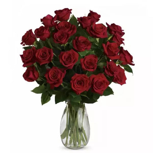 red rose bouquet