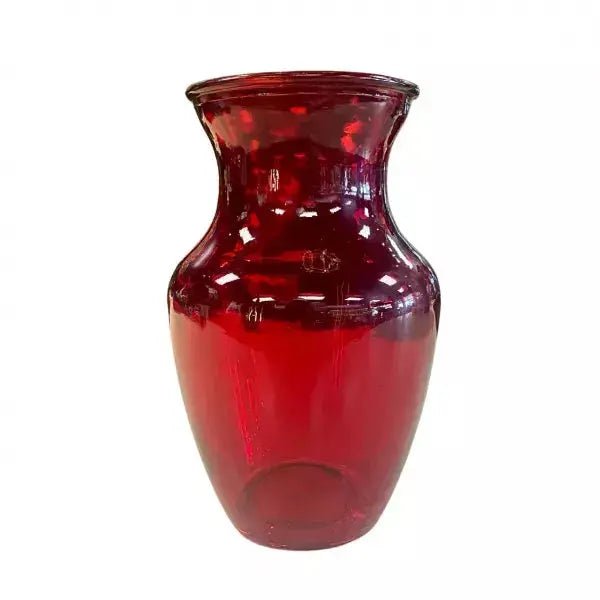 Red Vase