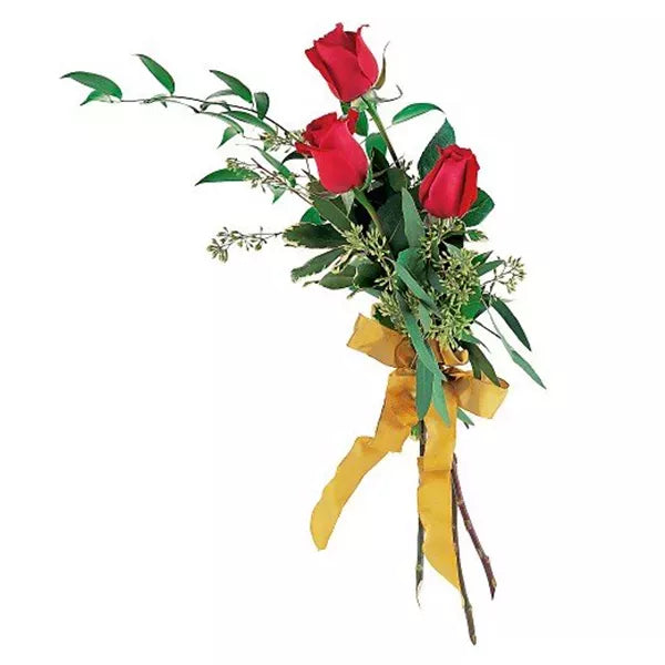 three red roses